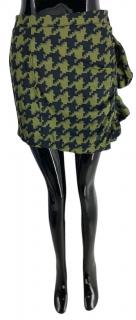 Dámska sukňa A BYCICLETTE, khaki, čierna Veľkosť XS-XXL: S