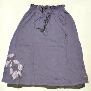 Dámska voľnočasová sukňa PUMA fialová 504108 02 Veľkosť XS-XXL: S