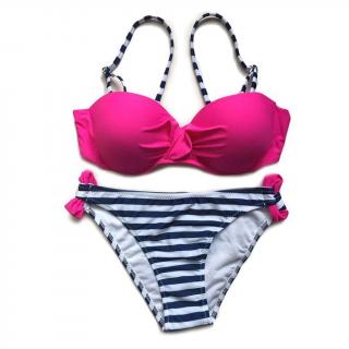 Dámske bikini RUŽOVÁ Veľkosť XS-XXL: XL