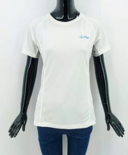 Dámske/dievčenské funkčné tričko Dilleta - Kilpi, biele Farba: Bílá, Veľkosť KONFEKCIA: 42