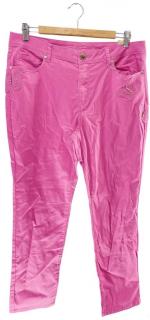 Dámske nohavice s ozdobou motýľa, Camomilla, ružová farba Veľkosť KONFEKCIA: 48