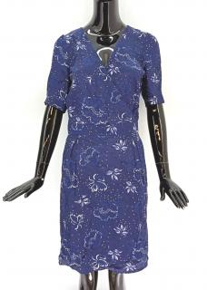 Dámske šaty ETAM, modrá Veľkosť KONFEKCIA: 36
