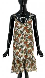 Dámske šaty LPB WOMAN, kvetované svetlé Veľkosť XS-XXL: L