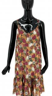 Dámske šaty LPB WOMAN, kvetované tmavé Veľkosť XS-XXL: L