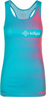 Dámske tímové bežecké tielko Kilpi EMILIO-W modré Farba: Modrá, Veľkosť KONFEKCIA: 36