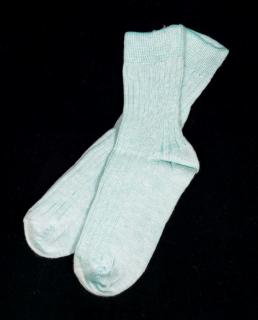 Detské bavlnené ponožky Bapon, 1 pár - vel.15-16, rôzne farby Farba: Tyrkysová