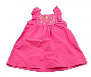 Detské šatôčky na ramienka Petits - ružové Veľkosť DETSKÉ: 9 Měsíců