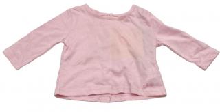 Detské tričko na zapínanie, CANADA HOUSE, ružová farba Veľkosť DETSKÉ: 50-56