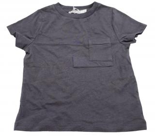Detské tričko STORRYTELLING, šedivé s krátkym rukávom Veľkosť DETSKÉ: 104