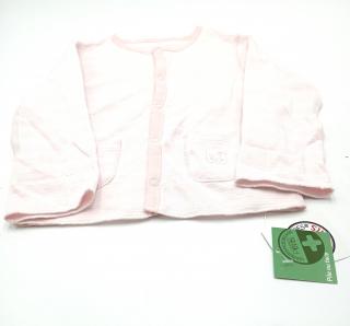 Dievčenské tričko LACOMPAGNIE DES PETITS, prúžkované - ružové Veľkosť KONFEKCIA: 60