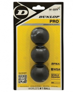 Dunlop Squash Ball - čierny