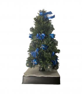 Evergreen - dekoratívny svietiaci stromček Farba: Modrá