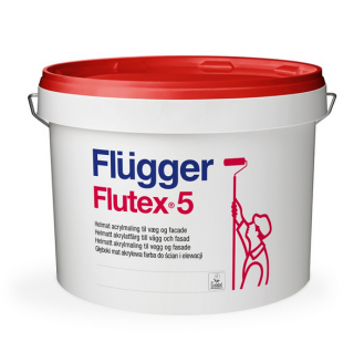 Flügger FLUTEX Pro 5 biely 0,75 L Base 6