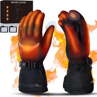 FOTFLACE - vyhrievané rukavice s dobíjacou batériou 7,4 V 5000 mAh, Veľkosť XS-XXL: 2XL