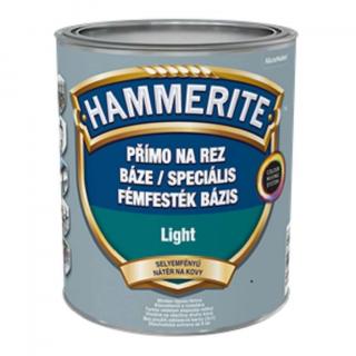 Hammerite priamo na hrdzu base light 2,5 L