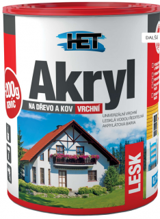 Het Akryl Lesk 0445 modrý 0,7 kg