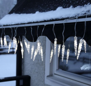 HI LED Svetelný záves Rampouch - Vianočné osvetlenie  Rozbalené