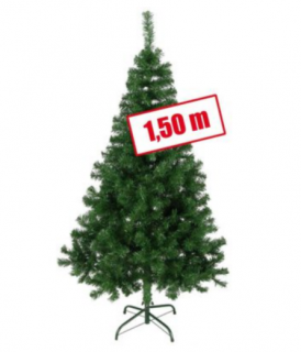 HI - Vianočný stromček s kovovým stojanom zelený 150 cm  Rozbalené