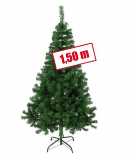 HI Vianočný stromček s kovovým stojanom zelený 150 cm  Rozbalené