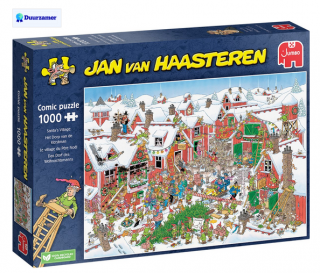 Jan van Haasteren Dedinka Santa Clausa 1000 dielikov
