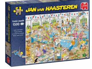 Jan van Haasteren Konflikt pekárov puzzle  Rozbalené