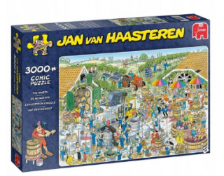 Jan van Haasteren Vinárstvo 3000pcs Puzzle puzzle 300 dielikov
