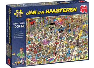 Jumbo puzzle 1000 kusov Jan Van Haasteren hračkárstve  Rozbalené