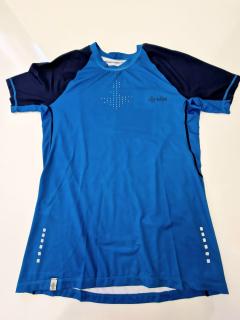 Kilpi BRICK-M tmavo modré pánske bežecké tričko Farba: Modrá, Veľkosť XS-XXL: M