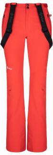 Kilpi dámske lyžiarske nohavice Dampezzo-W červená Farba: Červená, Veľkosť KONFEKCIA: 36