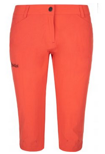 Kilpi Dámske outdoorové 3/4 nohavice väčšie aj TRENTA-W PLX033KICOR korálová Farba: Korálová, Veľkosť KONFEKCIA: 36