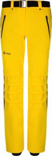 Kilpi HANZO-W žlté zimné lyžiarske nohavice Farba: Žlutá, Veľkosť KONFEKCIA: 36