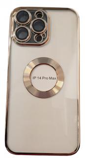 Kryt na mobil Iphone 14 Pro Max, rôzne farby Farba: Zlatá