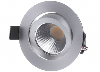LED stropné bodové svietidlo hliník matný 7W 12261253