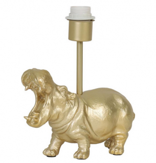 Light & Living Hippo Lamp Base - Gold  Rozbalené