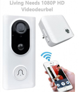 Living Needs Wireless Doorbell - Videozvonček  Rozbalené