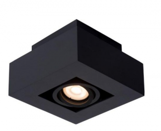 Lucide 09119/06/30 XIRAX stropné bodové stmievateľné svietidlo 1xGU10/5W LED čierna  Rozbalené