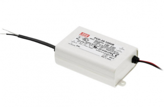 Mean Well PCD-25-1400B LED driver konštantný prúd 25 W 1.4 A 12 - 18 V/DC stmievateľný, PFC spínací obvod  Rozbalené