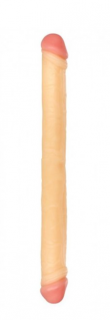 Obojstranné dildo telové dlhé