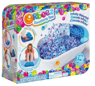 Orbeez Foot Spa - Play Slime - 2000 vodných korálikov - Senzorické hračky  Rozbalené