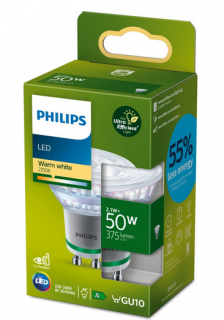 Philips Ultra Efficient LED spot - 50W - GU10 - Teplé biele svetlo