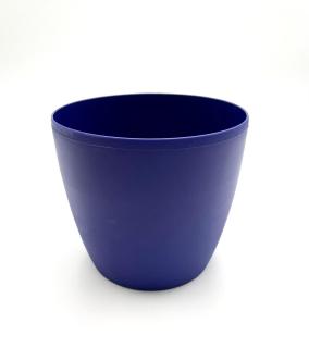 Plastový kvetináč Ø 14cm - modrý