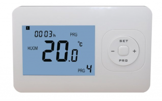 Plieger Ottawa On/Off Clock Thermostat - Digital - Biely