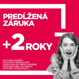 Predĺžená záruka +2roky