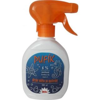 Pufík - mlieko po opaľovaní pre deti - 300 ml