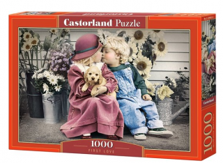 Puzzle Castorland First Love - 1000 kusov  Rozbalené