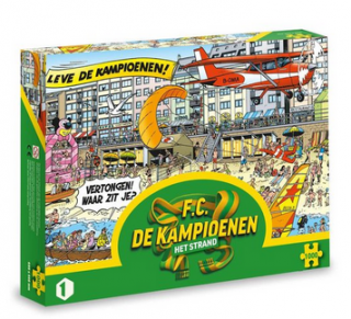 Puzzle FC De Kampioenen - pláž  Rozbalené