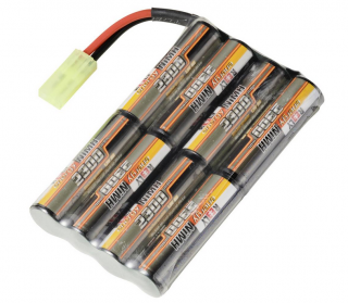 Reely akupack NiMH (modelárstvo) 9.6 V 2300 mAh Počet článkov: 8 AA AA Stick zástrčka mini Tamiya  Rozbalené