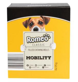 Romeo Mobility plnené tyčinky pre psov 4x175g