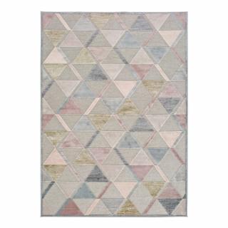 Sivý koberec Universal Margot Triangle, 120 x 170 cm  Rozbalené