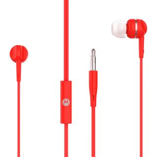 Slúchadlá Motorola In-Ear Wired Pace 105, farebné varianty Farba: Červená